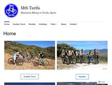 Tablet Screenshot of mtbtarifa.com